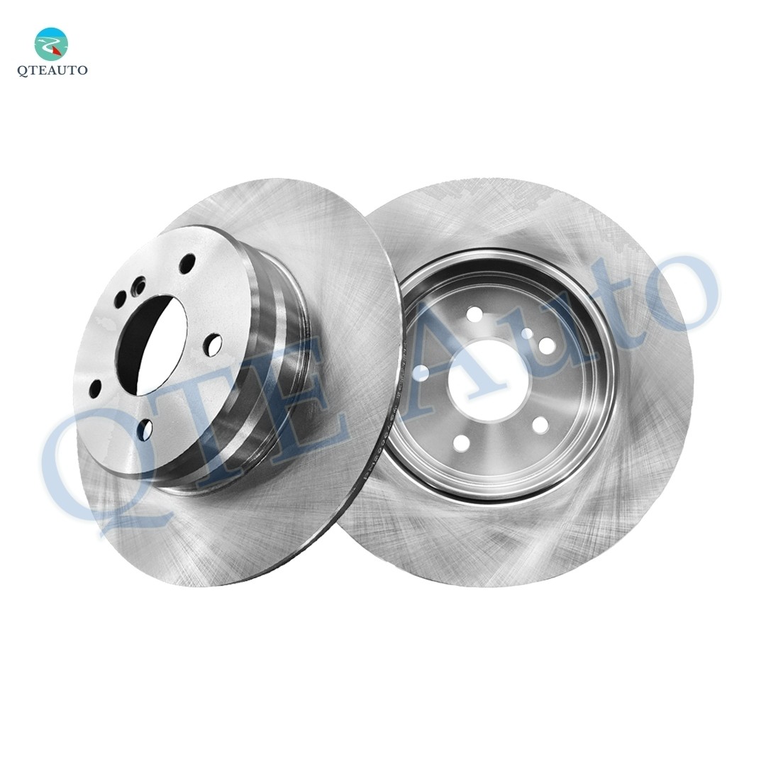 Rear 290mm Brake Disc Rotors For 2006-2009 Mercedes-Benz CLK350