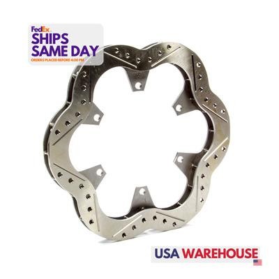 Wilwood 160-11217, One Natural Steel Rotor 6Bt .780 10.5 X 5. 50In Scalloped / D