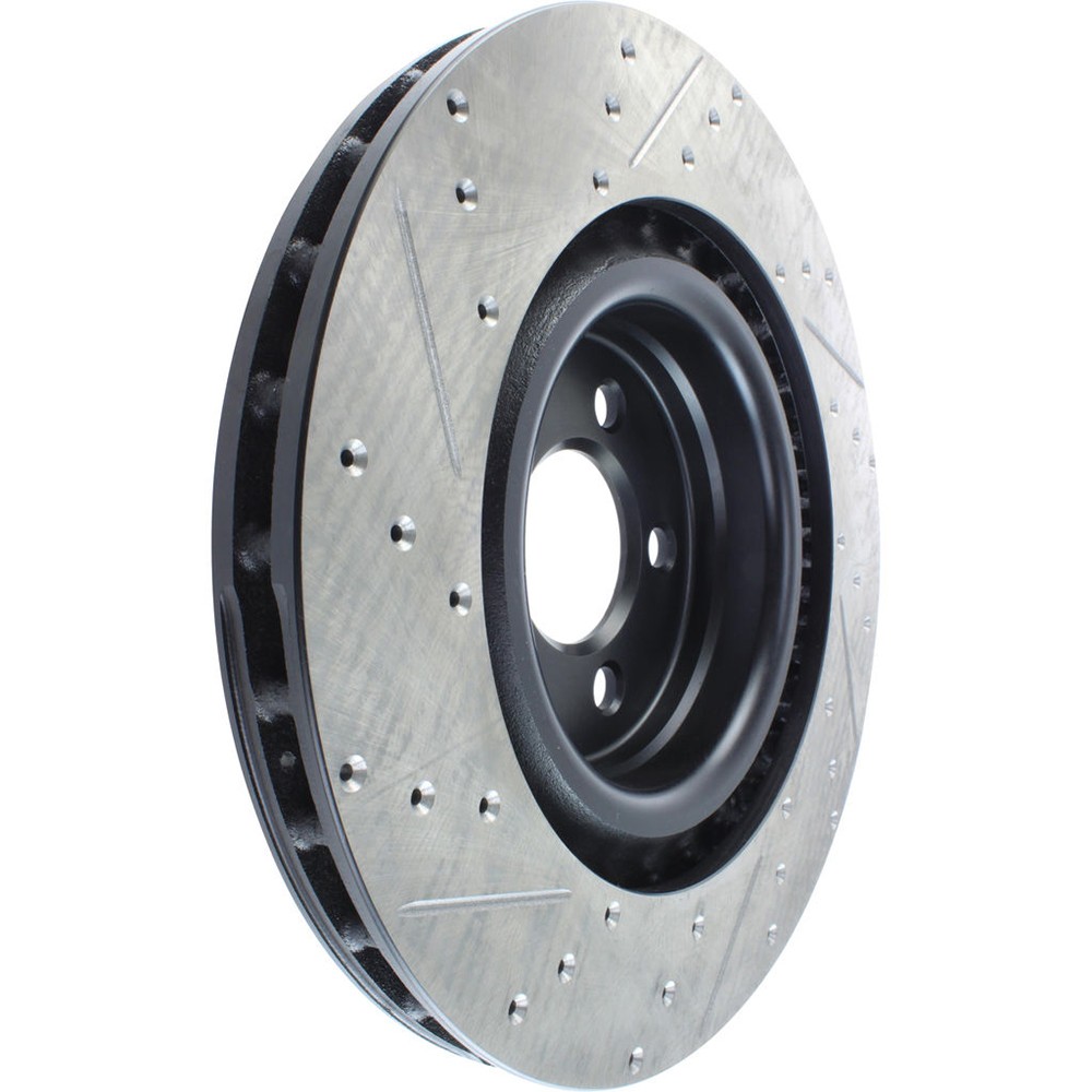 StopTech 127.63063L Front Left Drilled Slotted Brake Rotor for 2006-2019 Charger