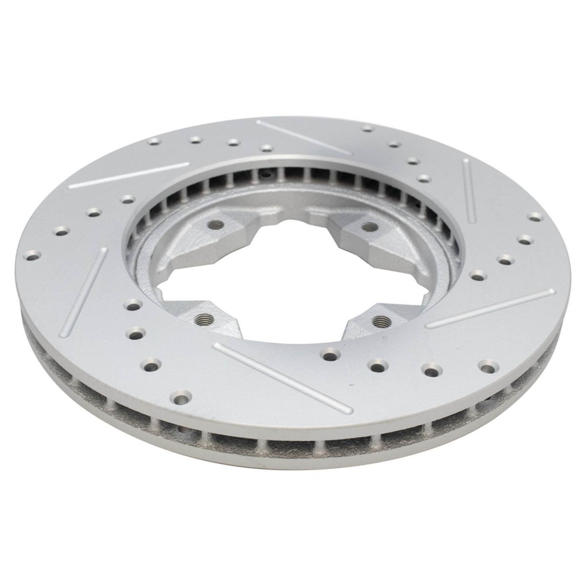Performance Brake Rotor & Ceramic Pad Front & Rear Kit w/Chemicals