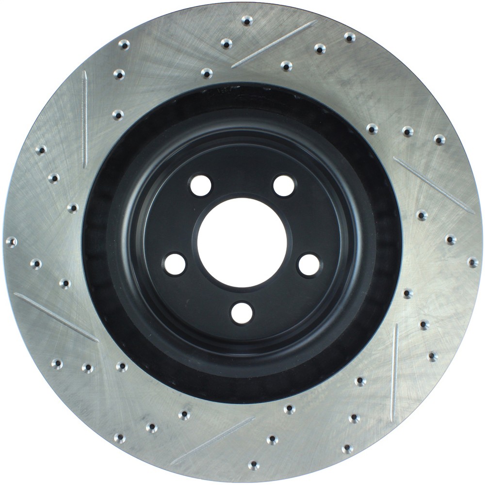 StopTech 127.63063L Front Left Drilled Slotted Brake Rotor for 2006-2019 Charger
