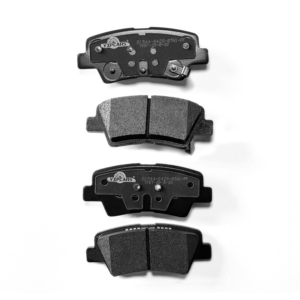 For 2014 – 2021 Kia Soul Front & Rear Drilled Brake Rotors + Ceramic Brake Pads