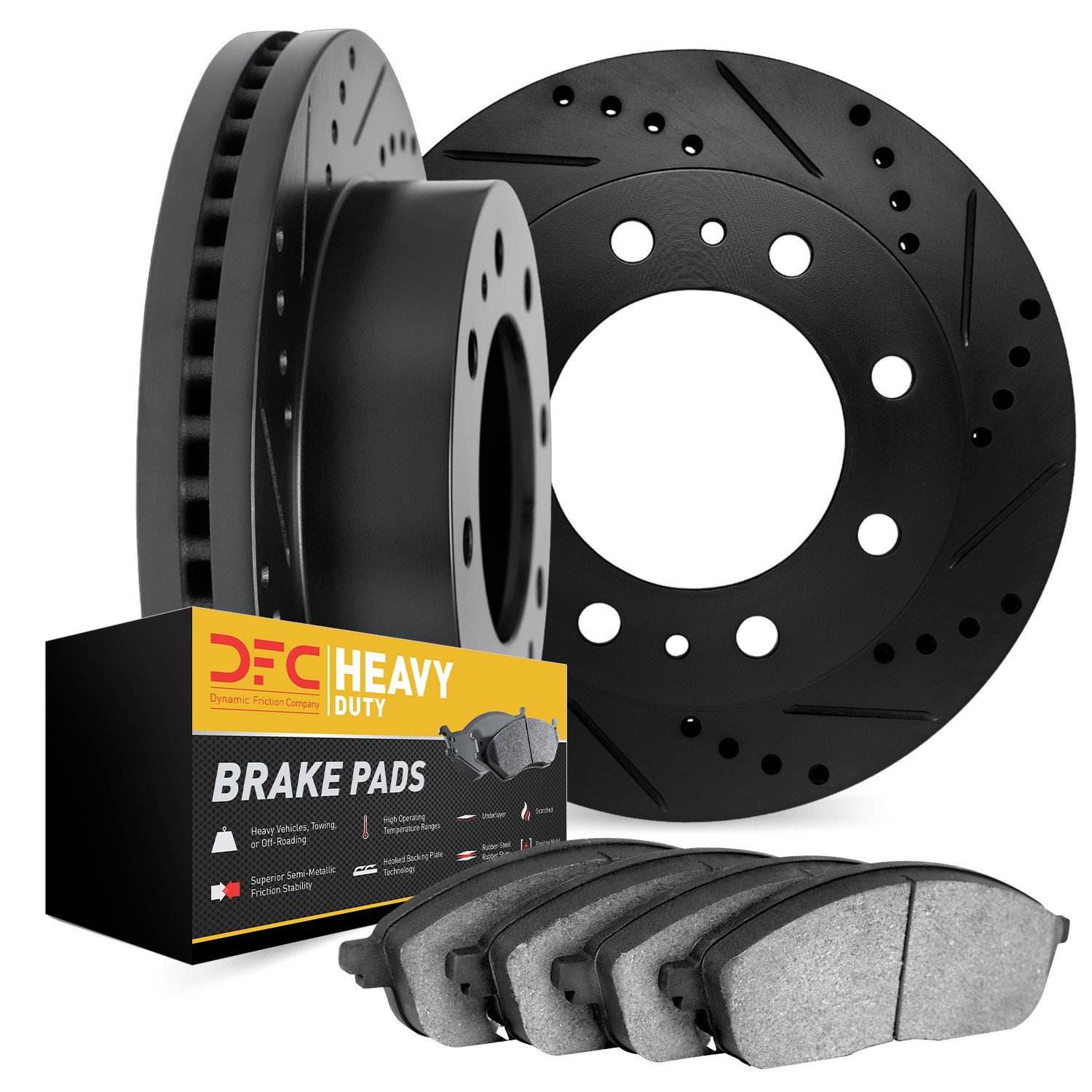 Dynamite Friction Disc Brake Kit for Dodge D250, D350 8202-40090