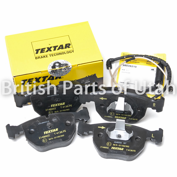 Range Rover L322 Front Brake Pads & Wear Sensor Kit OEM TEXTAR 2003~2005