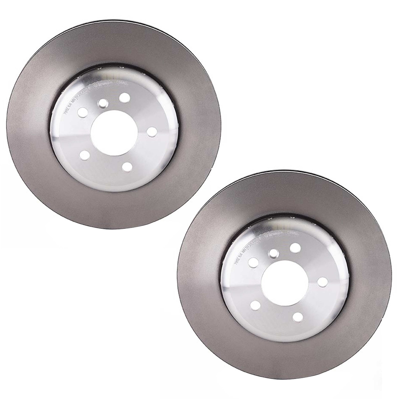 Brembo Pair Set of 2 Front Composite 348mm Disc Brake Rotors For BMW F10 F12 F13