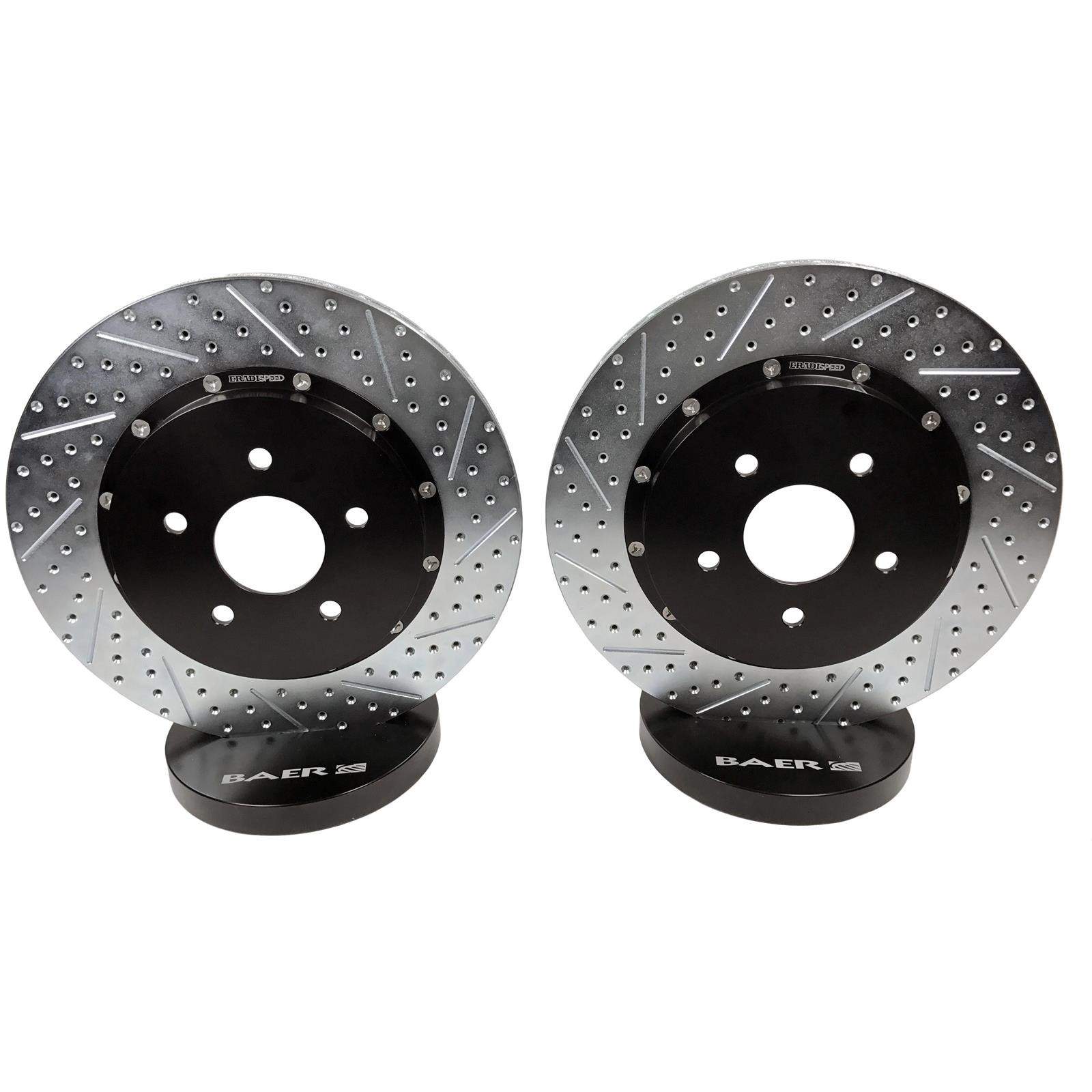Baer Brakes 2302068 2006-13 Fits Chevy Corvette Rear Brake Rotors