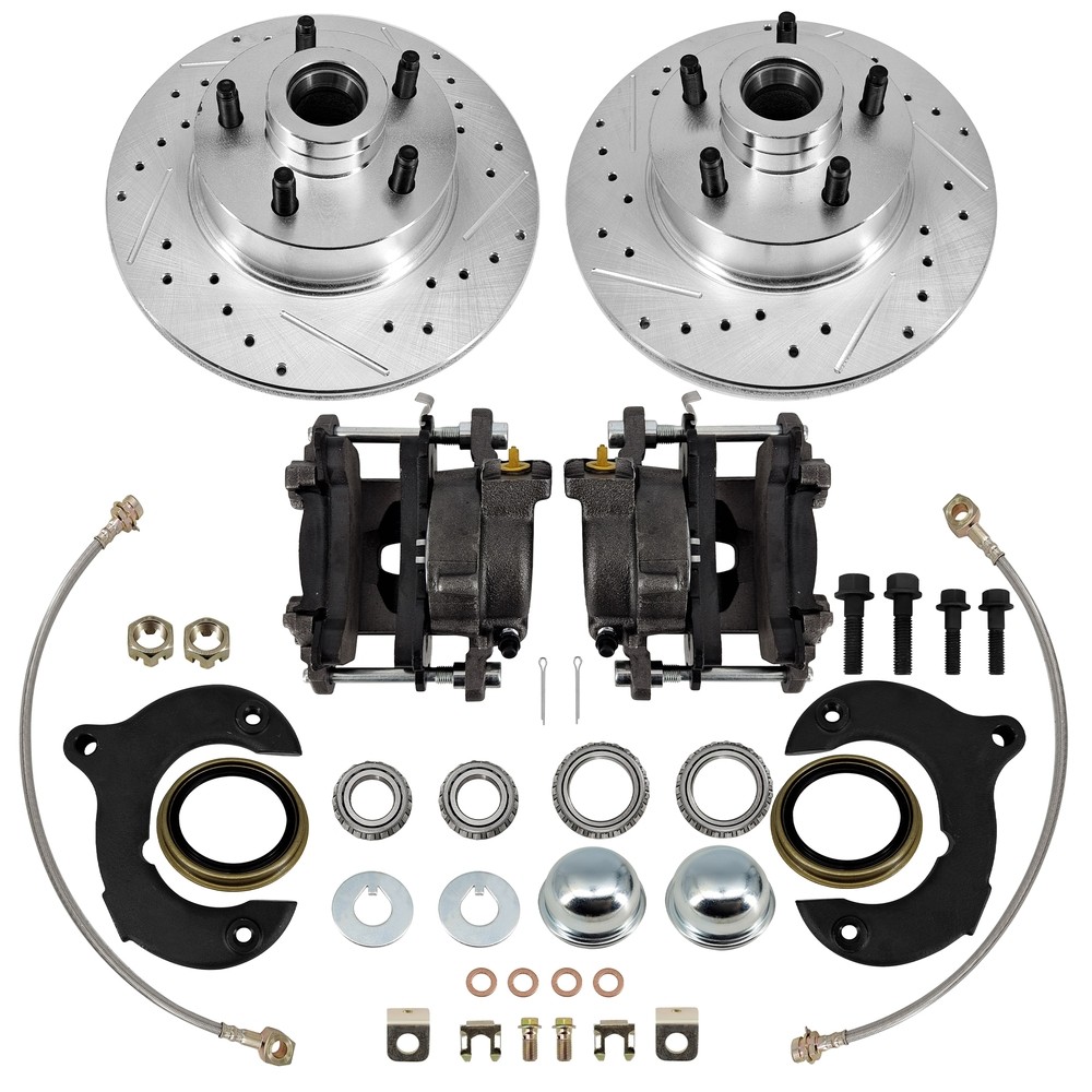 11 inch Front Disc Brake Complete Kit For Ford 5×4-1/2 Bolt Pattern Mustang II