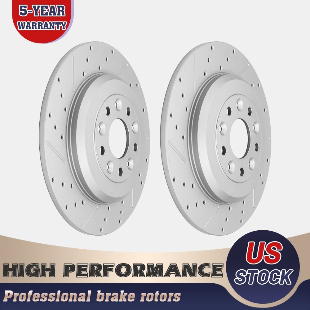 Rear Disc Brake Rotors For Ford Taurus Explorer Flex Taurus Five Hundred