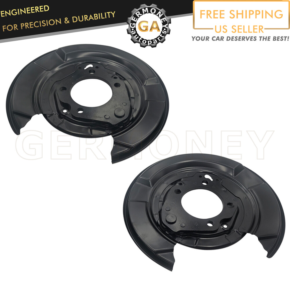 2Pcs For Lexus RX330 RX350 RX400H Toyota Highlander Brake Dust Shield 924-373
