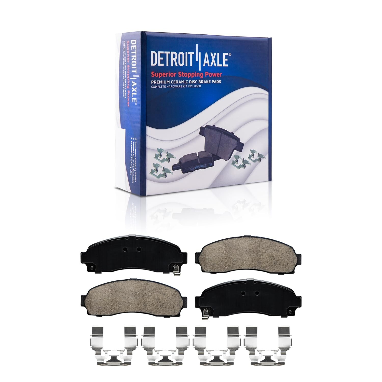 Front & Rear Drilled Rotors Brake Pads 2002 2003-2005 Ford Explorer Mountaineer