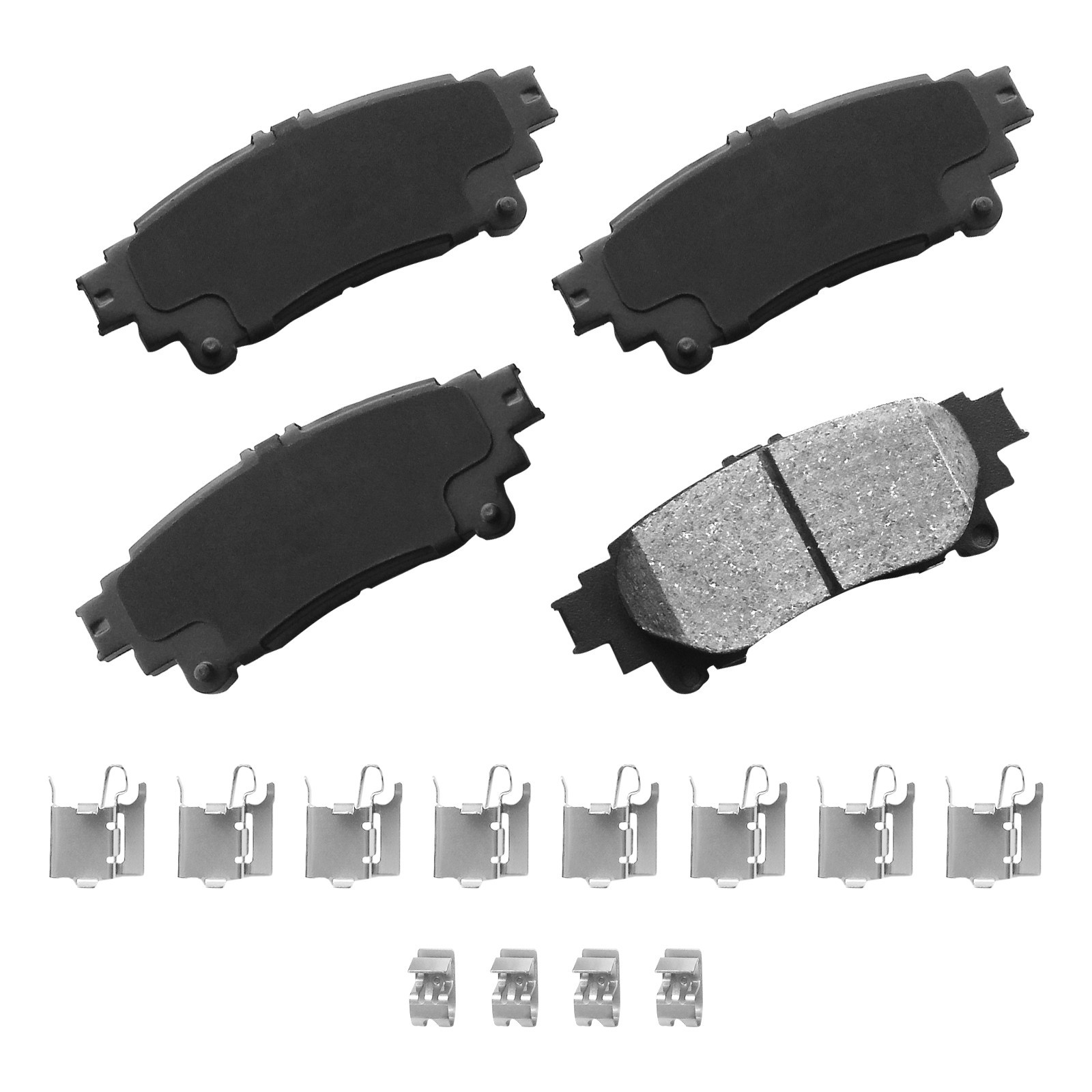 Rear Brake Kit Drilled Rotor Ceramic Brake Pads for 2010-2015 Lexus RX350 RX450h