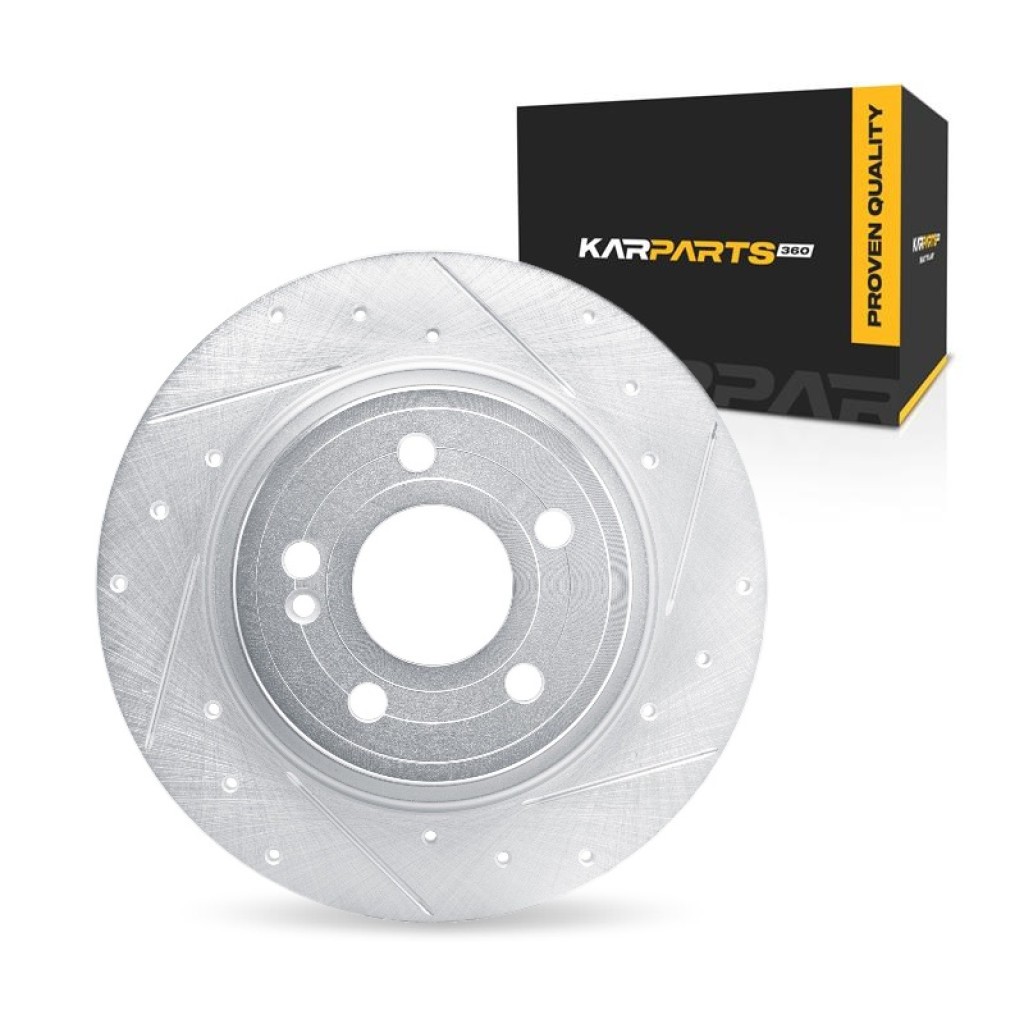 For Mercedes-Benz A200 2020-2024 Brake Rotor Silver 11.61 inch Outside Diameter