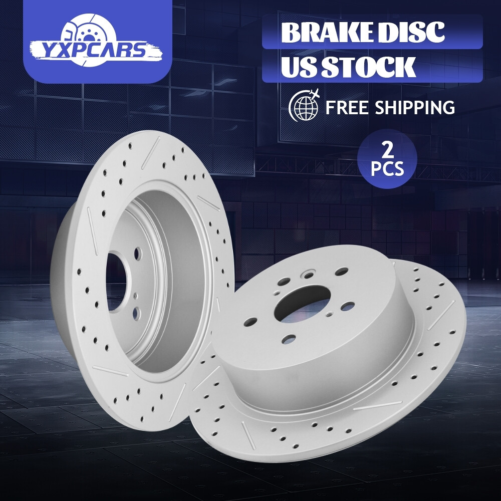 309mm Rear Disc Brake Rotors for 2008 2009 2010 – 2014 Toyota Highlander