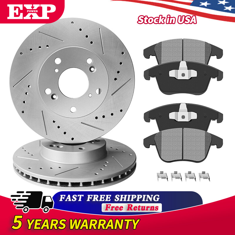 Front Brake Rotors & Pads for 2007-2011 2012 2013 Nissan Altima 2.5L 3.5L V6