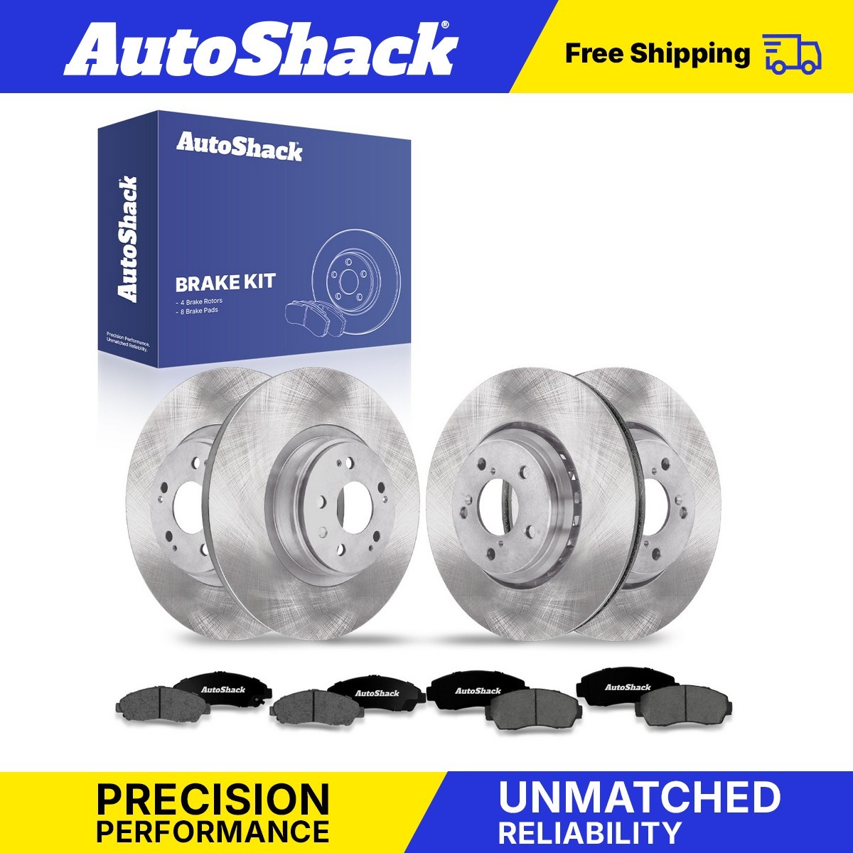 Front Rear Brake Rotors Premium Pads for Acura, MDX 2014-2016, AWD FWD V6 3.5L