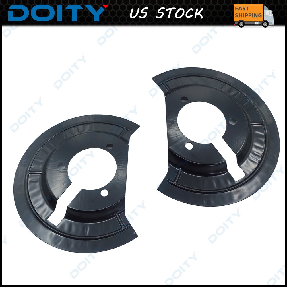 924-684 New 2Pcs Front Brake Dust Shields for 02-19 Dodge Ram Truck 1500 Classic