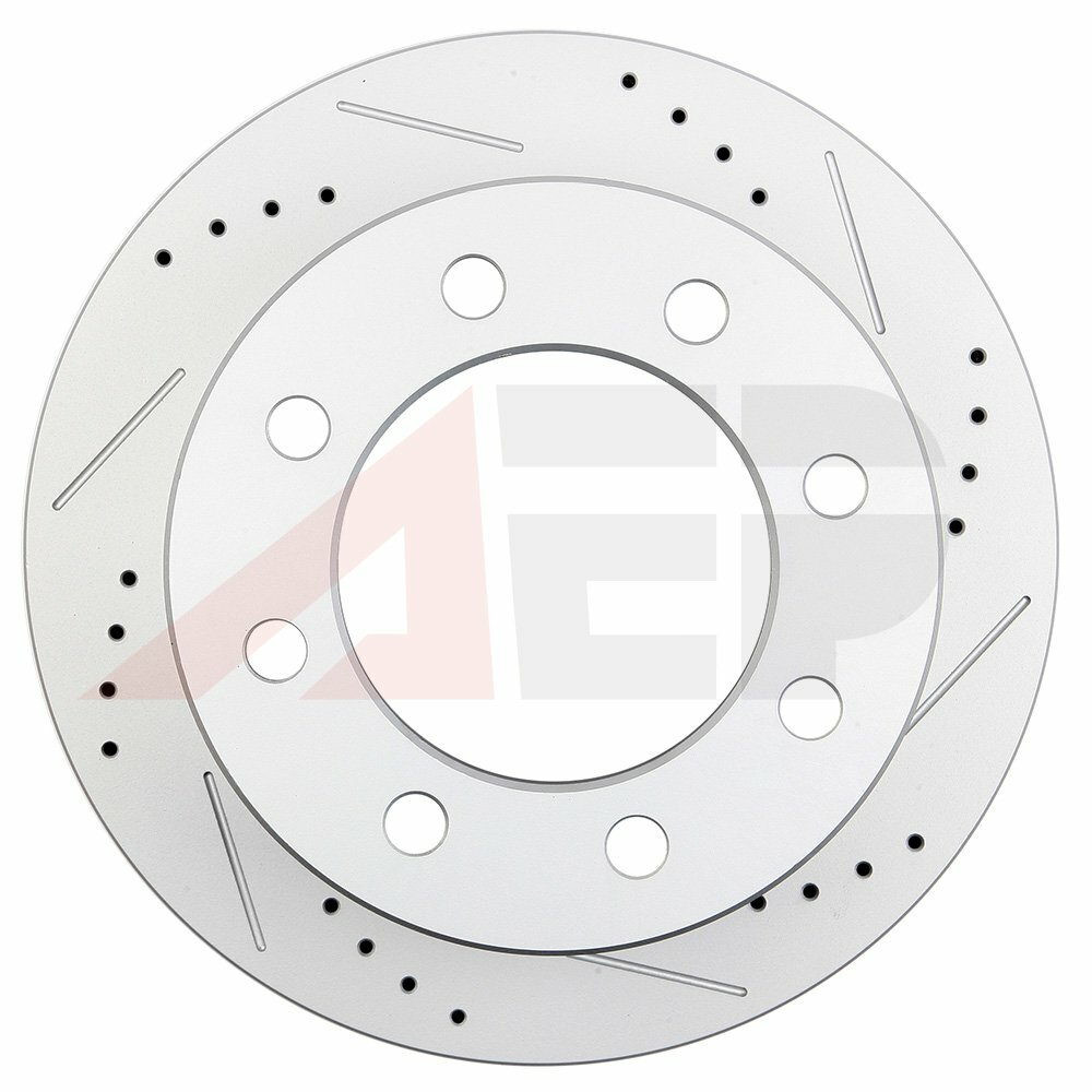 2x Front + 2x Rear Brake Rotors Disc For Lexus IS250 2006-2010 Drilled & Slotted