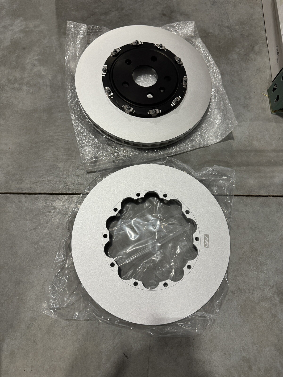 370mm Front Rotor Left Driver Ring Brembo 6 piston 2009+ CTS-V & Camaro SS ZL1
