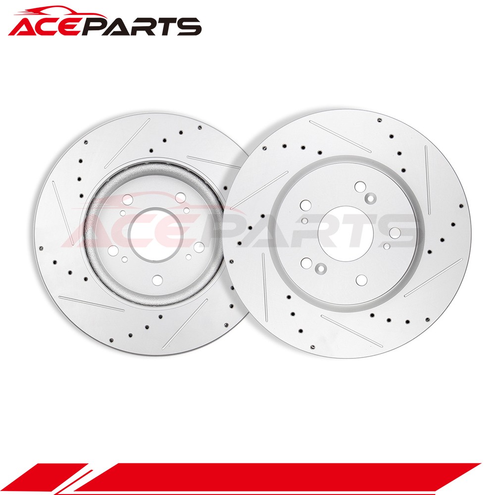 Front Brake Discs Rotors Fits 2007 2008 2009 Ford Edge G3000 Casting 2pcs/set