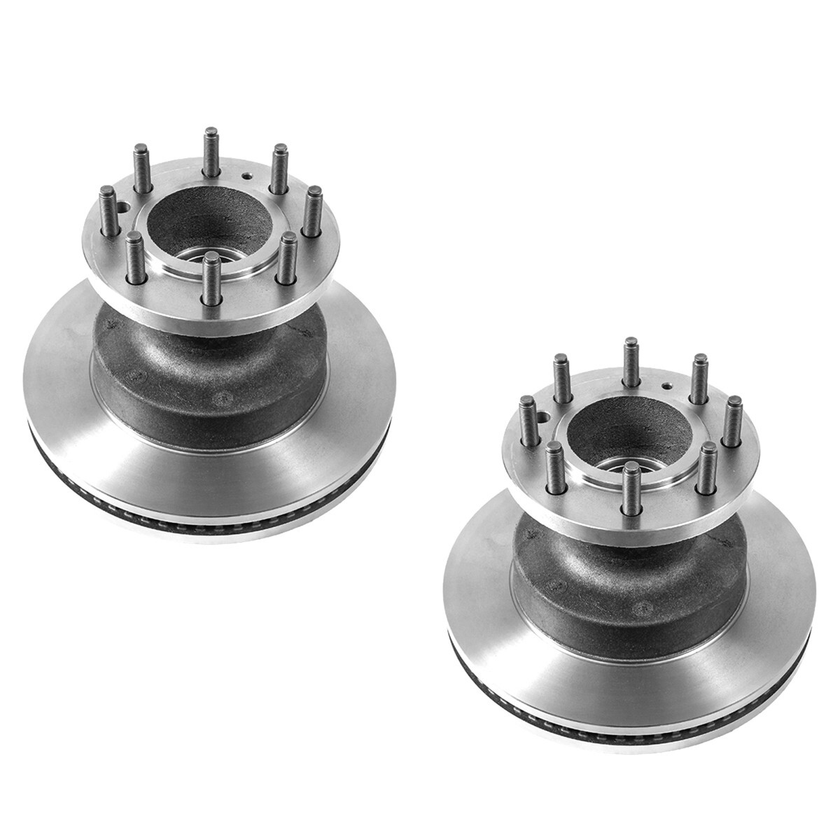 SET-P15AR82130-2 Powerstop 2-Wheel Set Brake Discs Front for E450 Van E350 Ford