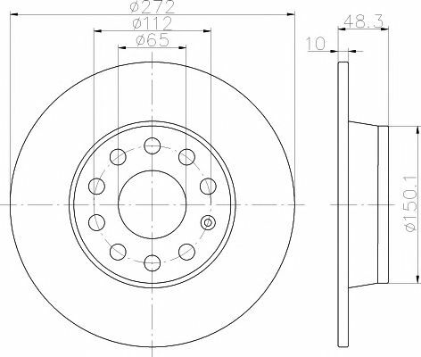 TEXTAR Rear Axle BRAKE DISCS + PADS for AUDI A3 Limousine S3 quattro 2014-on