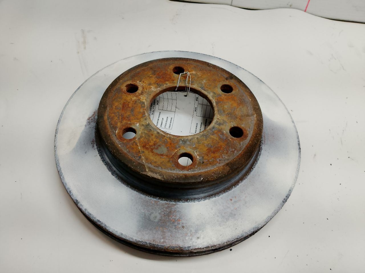 Front Rotor from 2004 Cadillac Escalade 12634773