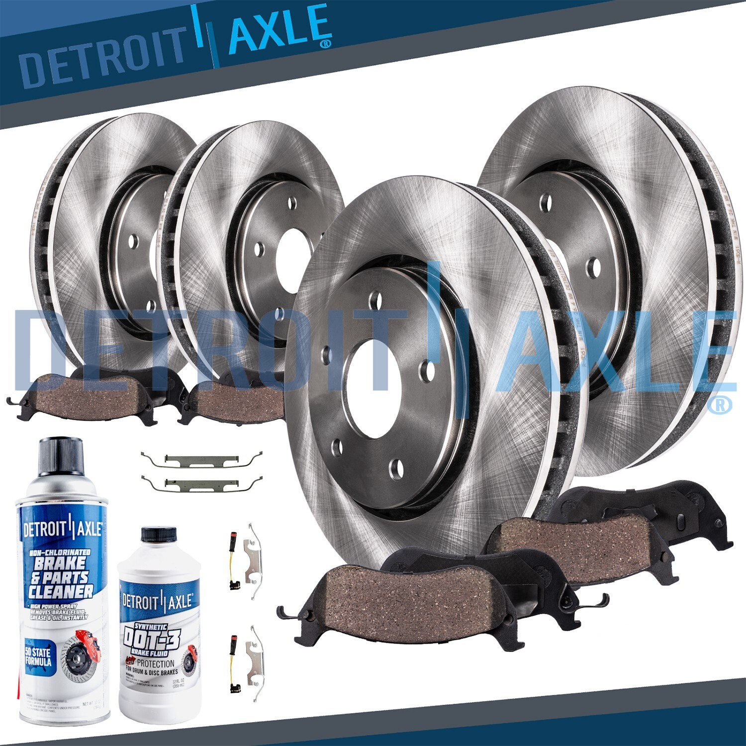 350mm Front & Vented Rear Brake Rotor + Ceramic Pad for GL450 GL320 GL350 ML320