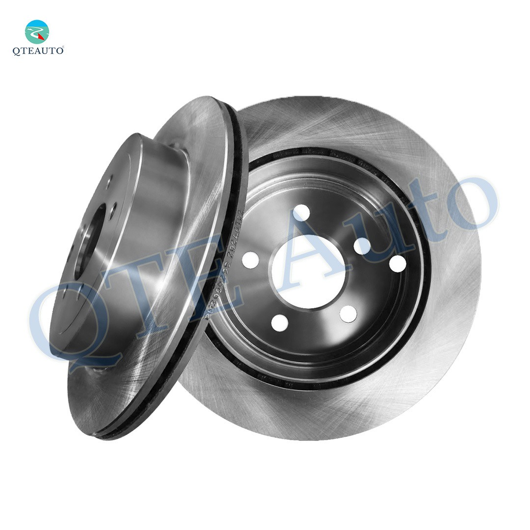 Rear 302mm Brake Disc Rotors For 2007-2010 Ford Edge