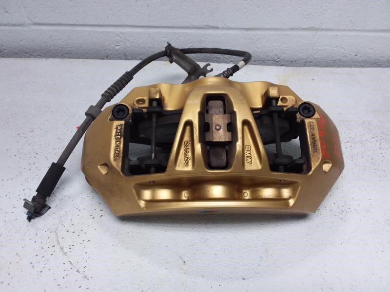 BMW F82 F83 M3 M4 Ceramic Brake and Caliper Set OEM Gold Calipers Ceramic Brakes
