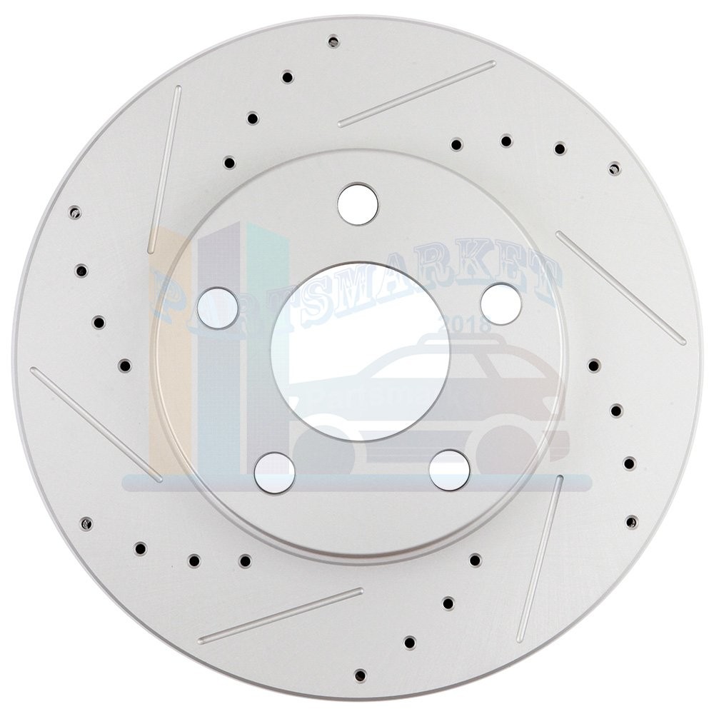 2X Front Discs Brake Rotors For Chevrolet Malibu 1997 1998-2003 G3000 Casting