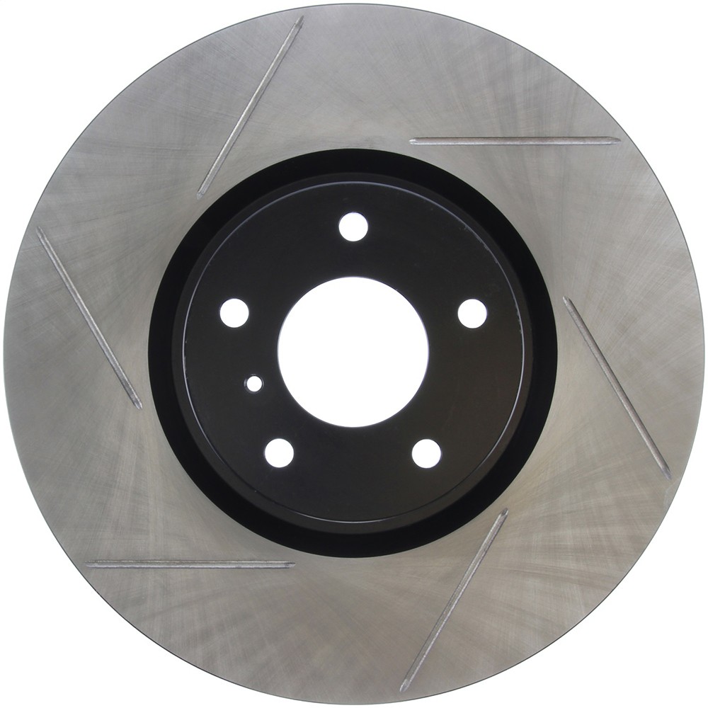 StopTech 126.42095SR Front Right Slotted Brake Rotor for 2008-13 G37 / 14-16 Q60