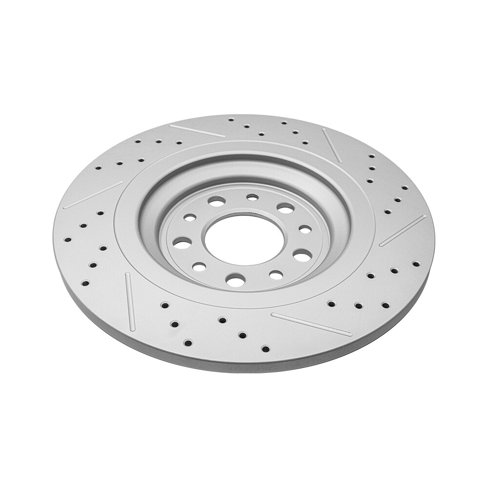 Rear Disc Rotors Ceramic Brake Pads For Jeep Cherokee w/ 2 Piston Front Caliper
