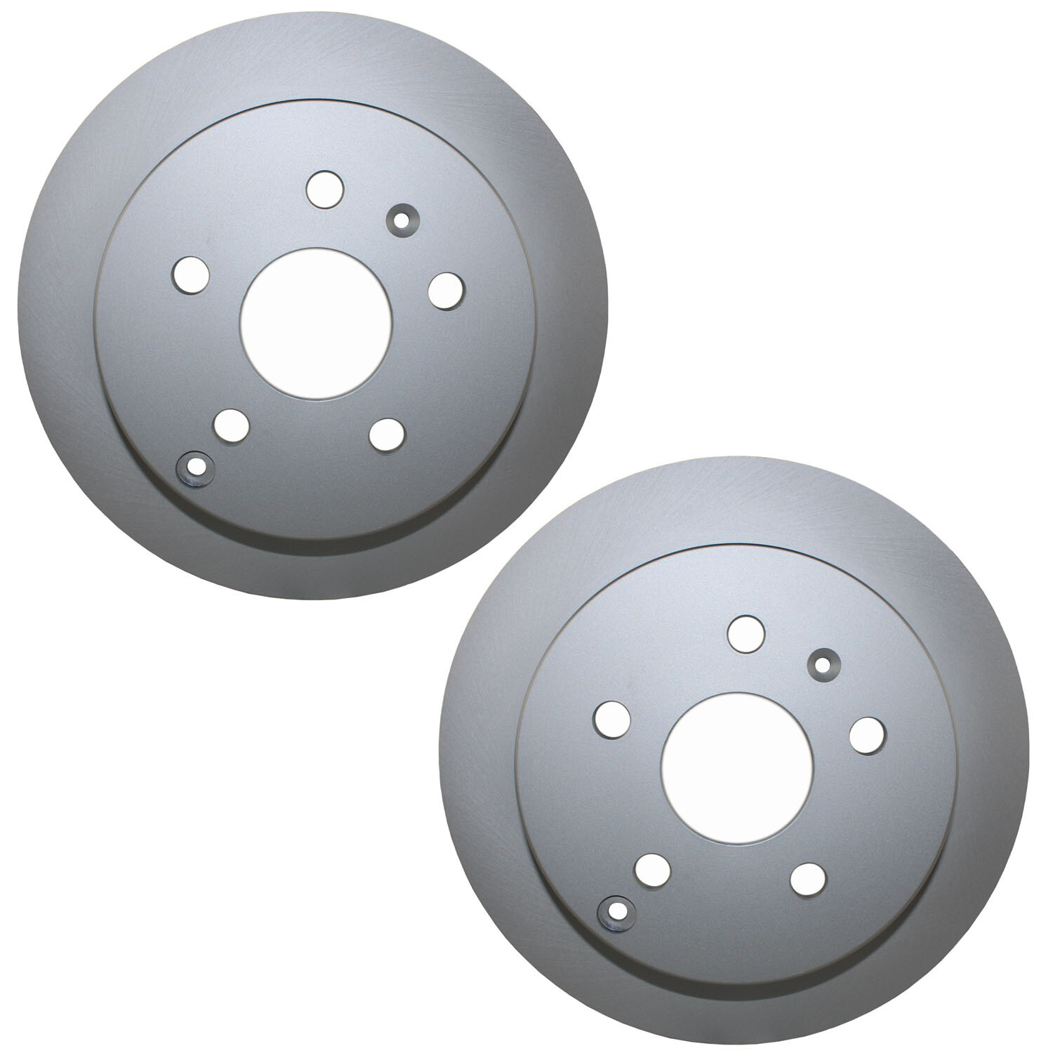 Bison Performance Pair Set 2 Rear Coated 303mm Brake Rotors for Equinox Terrain