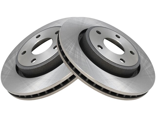 Front Brake Rotor Set For 05-10 Jeep Commander Grand Cherokee Overland MM66P6