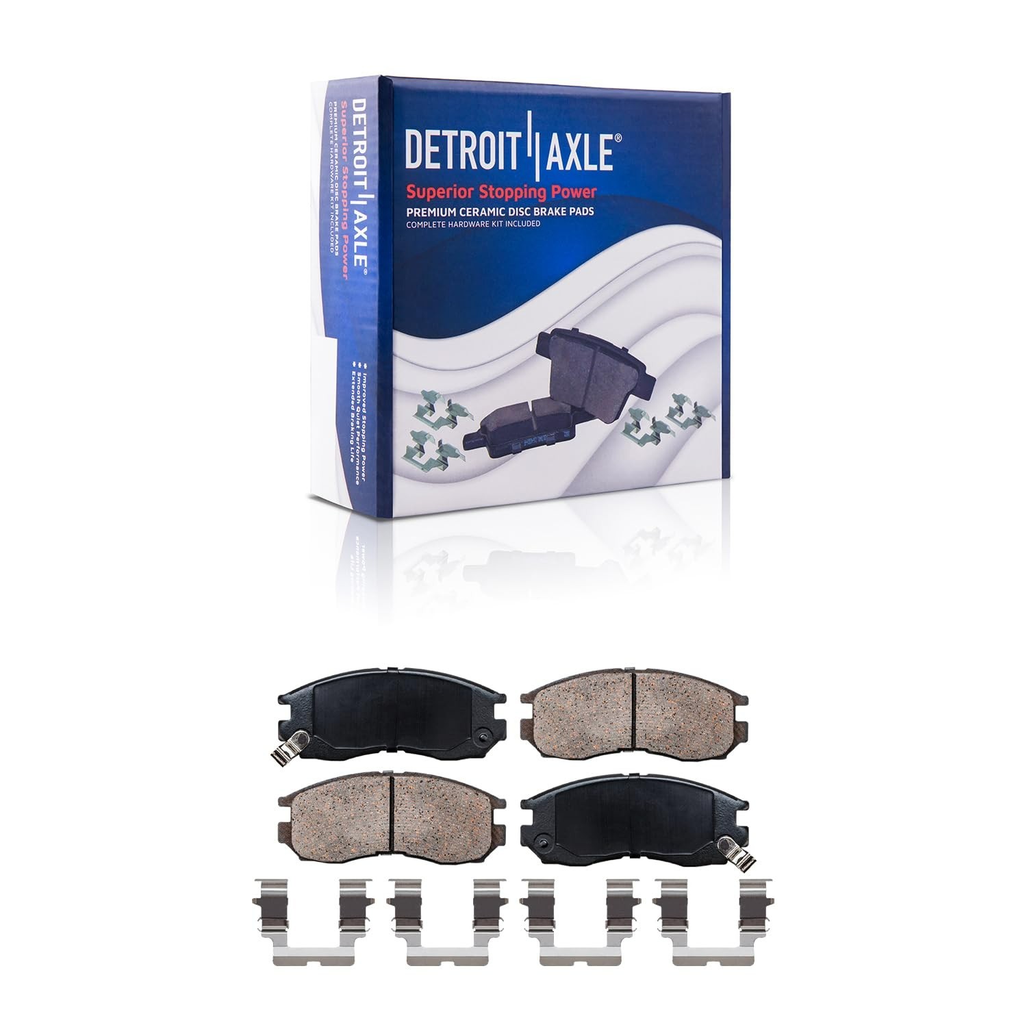 Front Rear Drilled Rotors Ceramic Brake Pads for Sebring Avenger Eclipse Talon