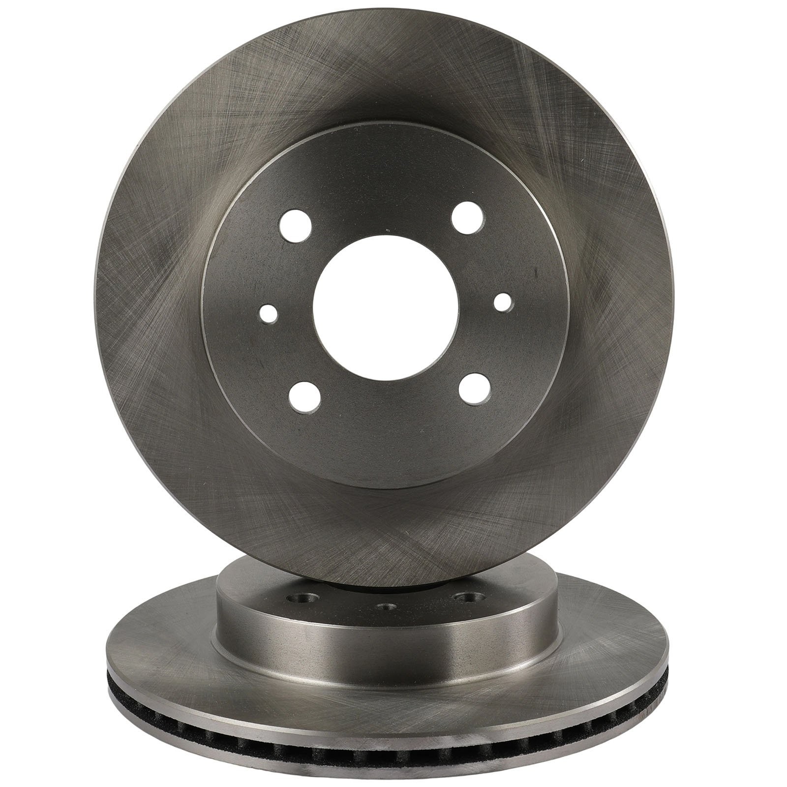 2 Front 250 mm Brake Rotors Solid Vented Fits 1993 – 2002 Saturn SW SC SL