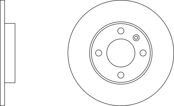 2x Apec Blue Front Brake Discs 239mm Fits Seat Vw Arosa Polo Polo Van