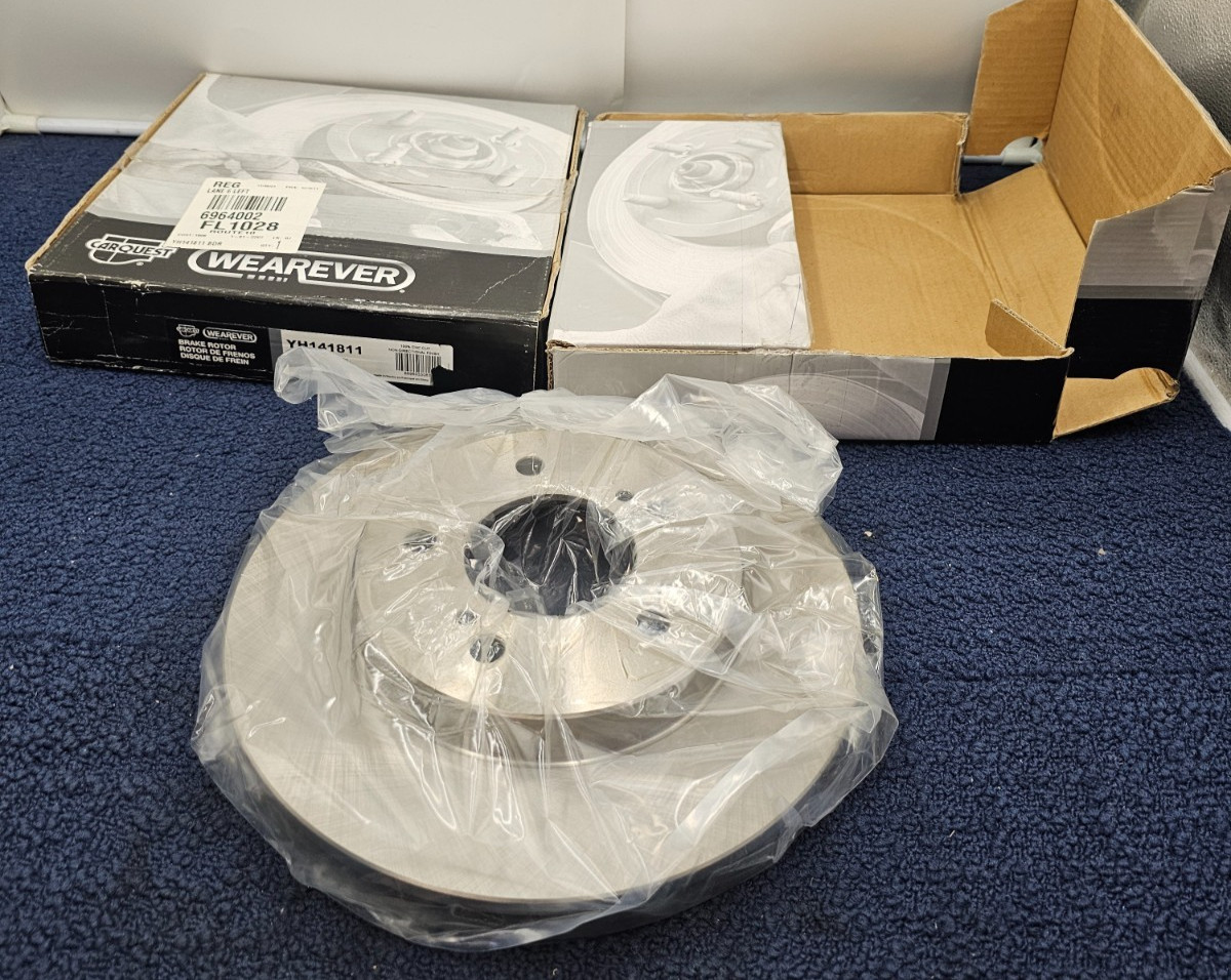 (QTY 2) YH141811 Disc Brake Rotor For 93-02 Mercury Nissan Quest Villager Model