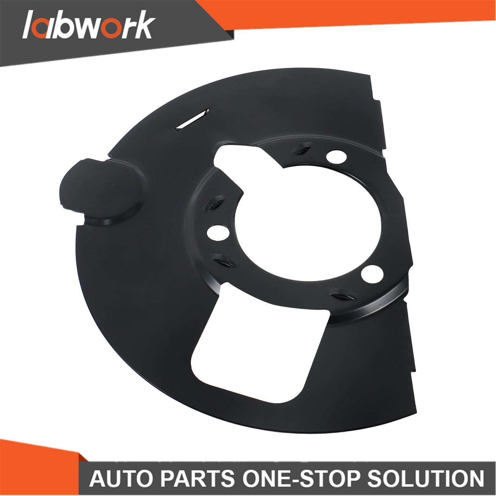 Labwork Front Driver Left Side Brake Dust Shields for Chevrolet GMC 2014-2020