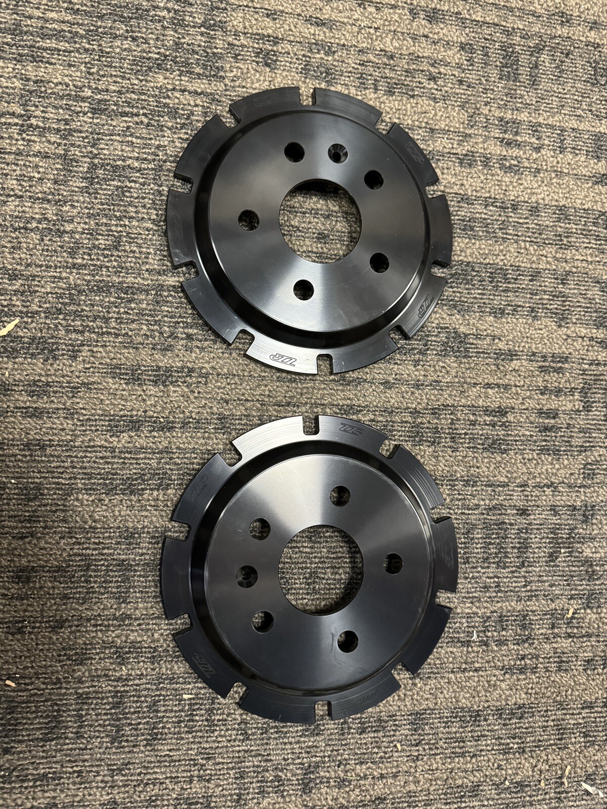 Tesla Model S Rotor Hats For Carbon Ceramic Rear Brake Conversion