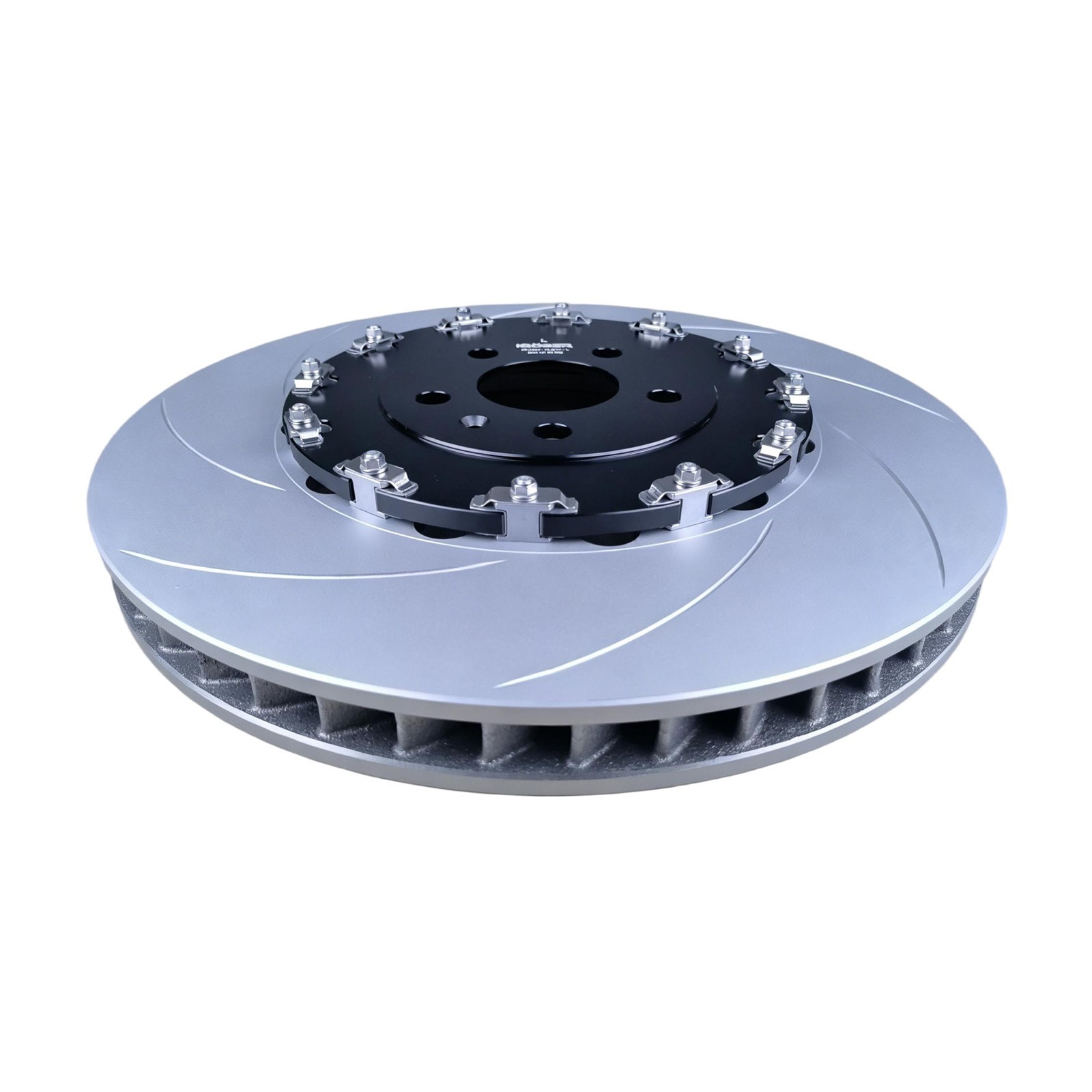 Pair Set Floating Slotted Front 400mm Brake Disc Rotors For Audi A8 QS6 S7 S8