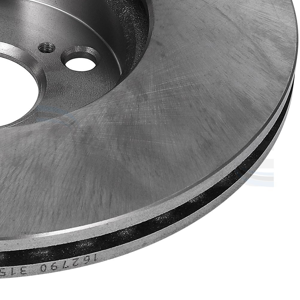 Front Disc Brake Rotors Ceramic Pads Set Fits 2009-2019 Toyota For Corolla 1.8L