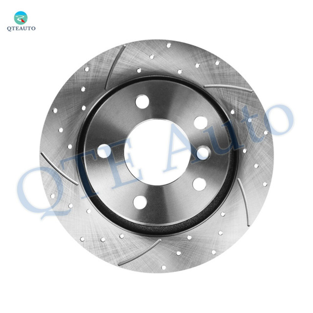 4 Front 300mm-Rear 294mm Drilled Slotted Brake Rotors To 2001-2005 BMW 325I Base