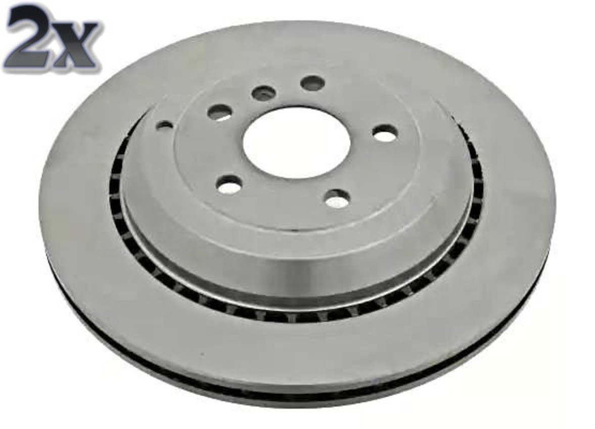 SWAG x2 pcs Brake Disc Rear For MERCEDES V251 W164 W251 X164 05-11 1644231312