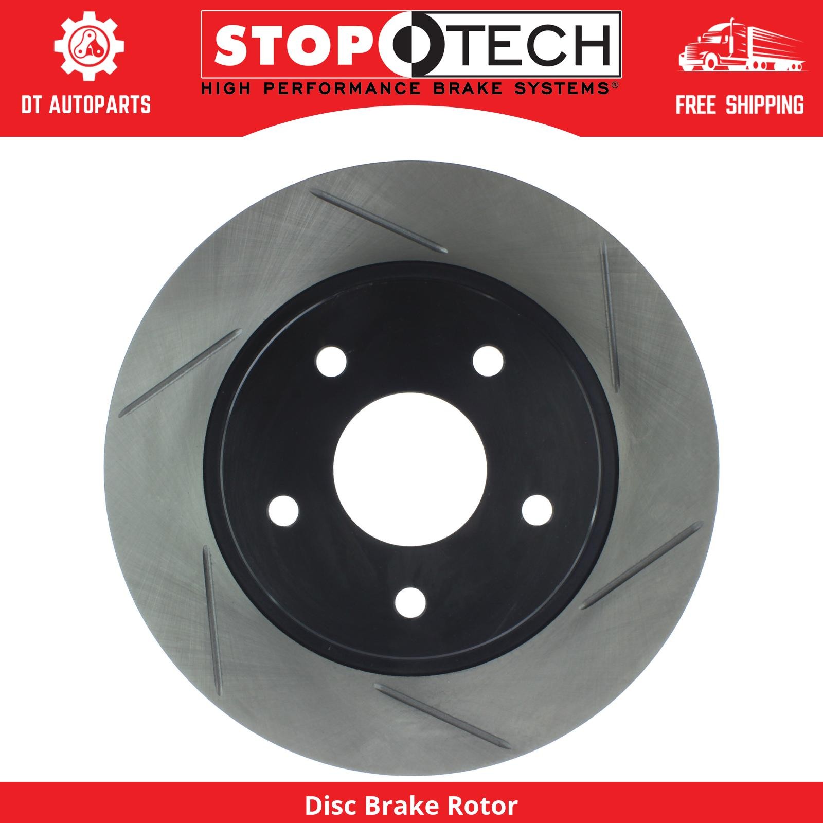 For 2008-2016 Dodge Grand Caravan | Centric Rear Left Disc Brake Rotor | Solid