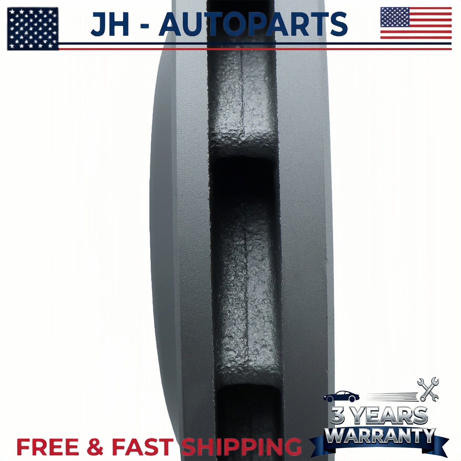 2PCS Rear Vented & Drilled Disc Brake Rotors For BMW F10 F12 F13 M5 M6