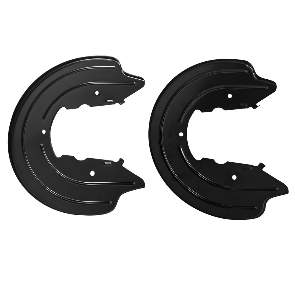 Pair Rear Disc Brake Splash Shield Backing Plate Set For 1994-1004 Ford Mustang
