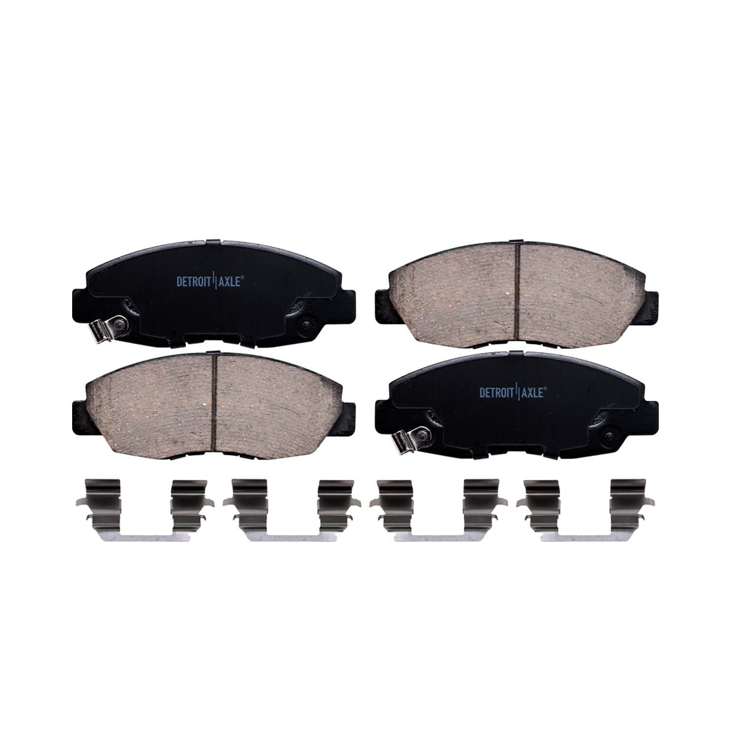Front Drilled Rotors Brake Pads Rear Drum Shoes Kit for 2006 – 2011 Honda Civic