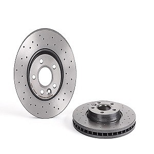Front Disc Brake Rotor for S60, V60, S80, XC70+More (09.A427.1X)