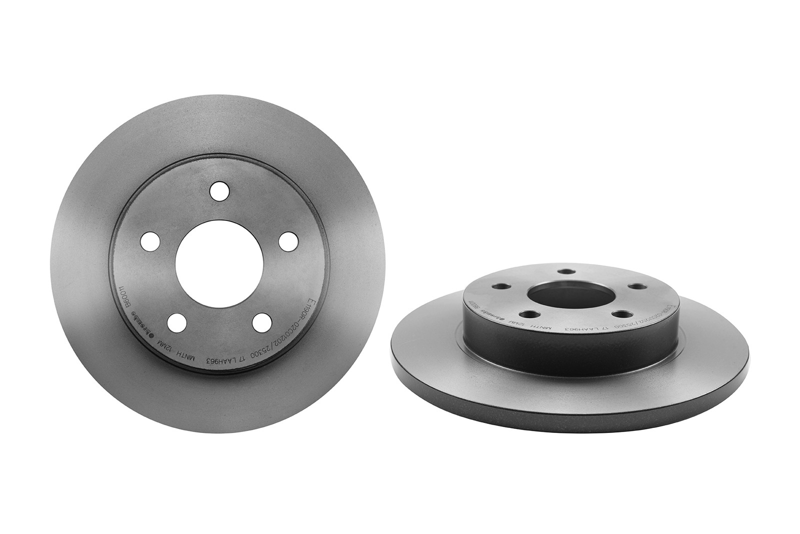 Brembo Rear Left or Right Solid 270mm Brake Disc Rotor For Chevy Pontiac Saturn